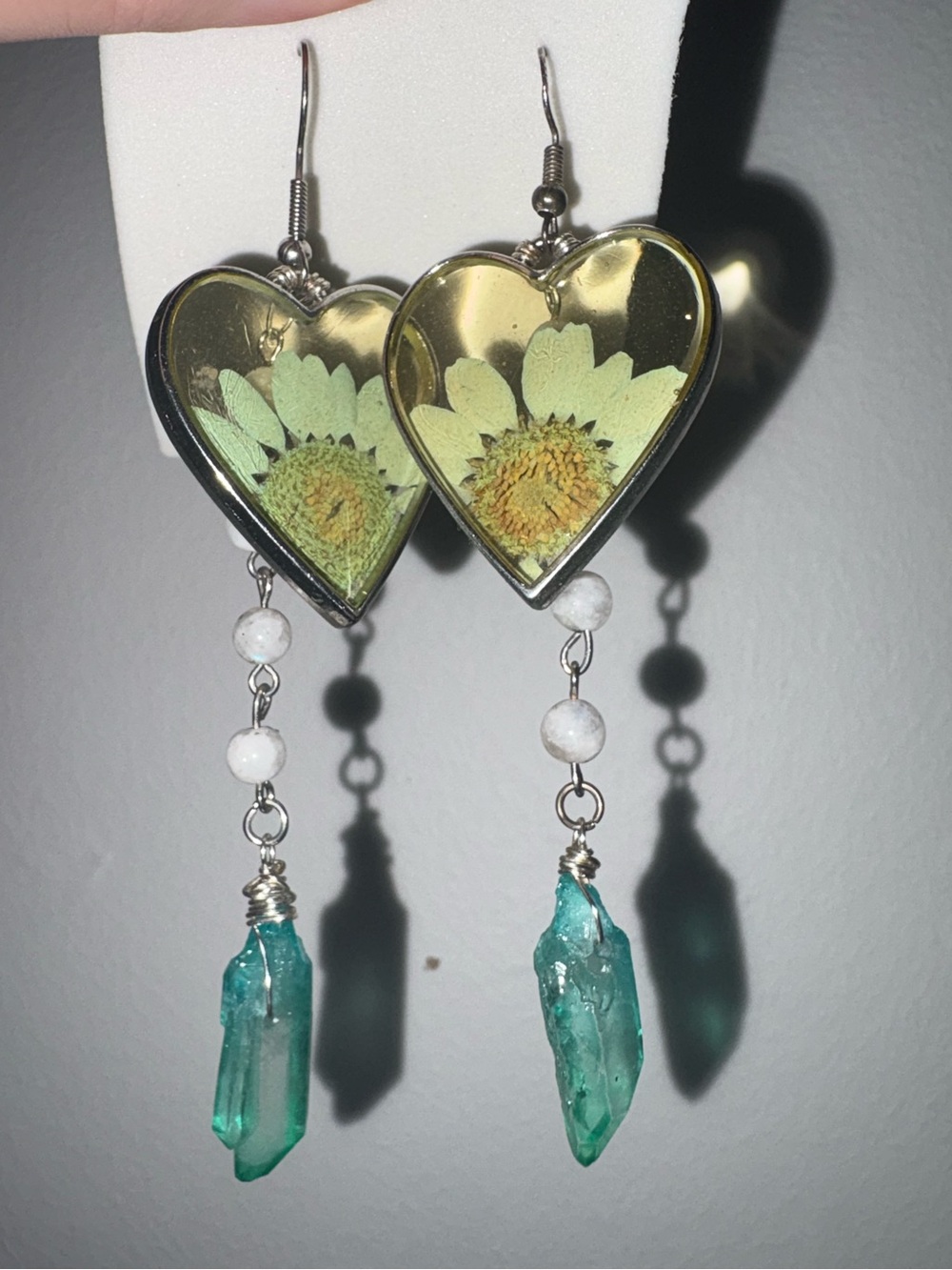 resin earrings